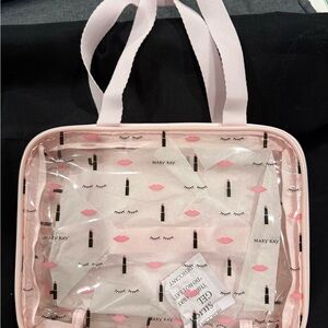 Mary Kay Cosmetic Makeup Travel Bag Case Retired Design - Unfilled NEW